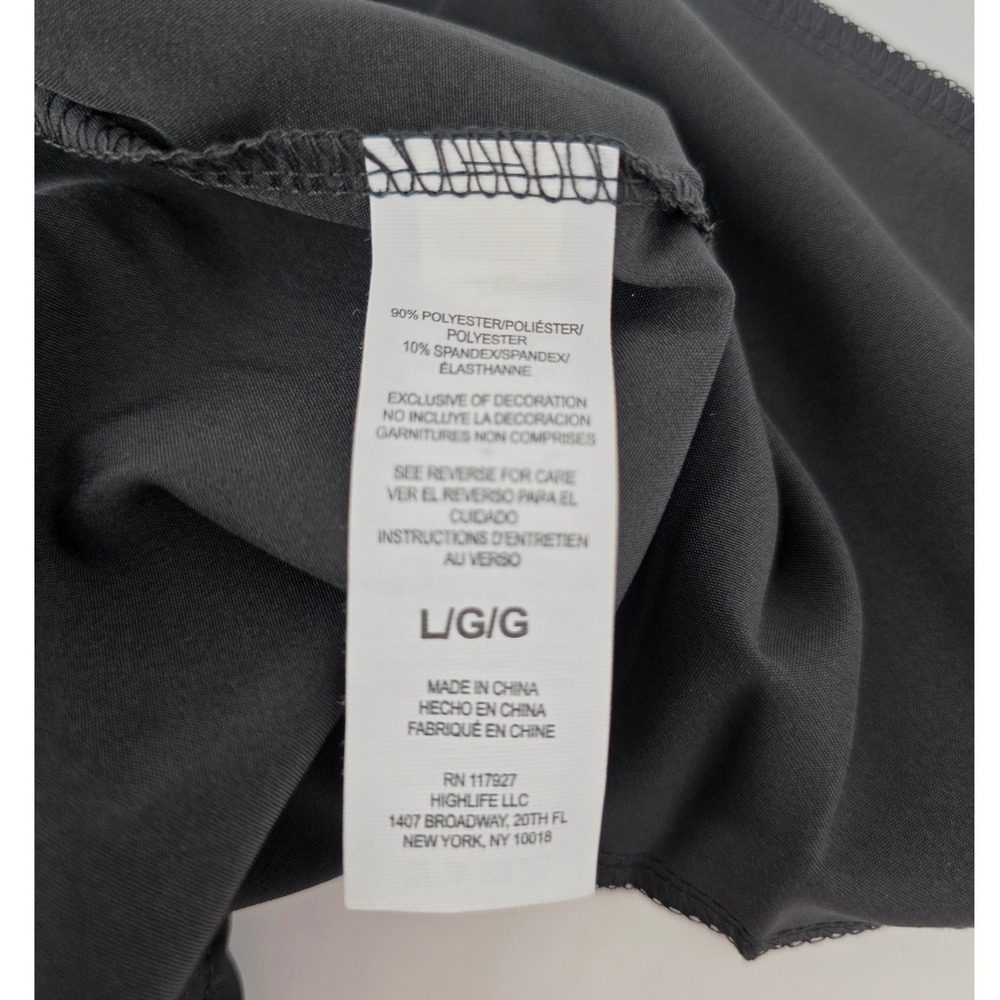 NWT Gaiam Womens Black Shorts Size Large Pull-On 7" Inseam Pockets Lightweight - Picture 11 of 11